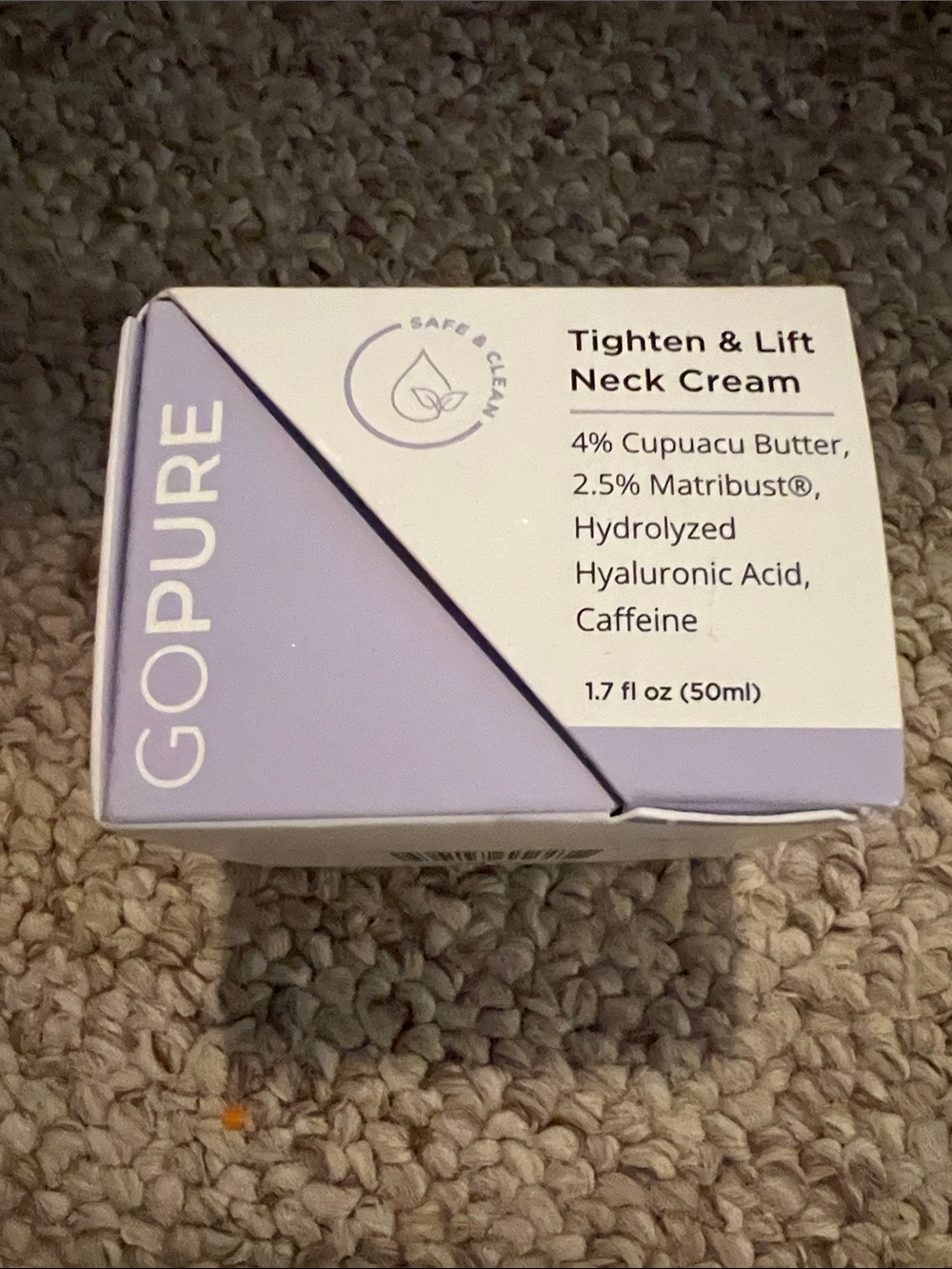 Tighten & Lift Neck Cream — Lavender & White